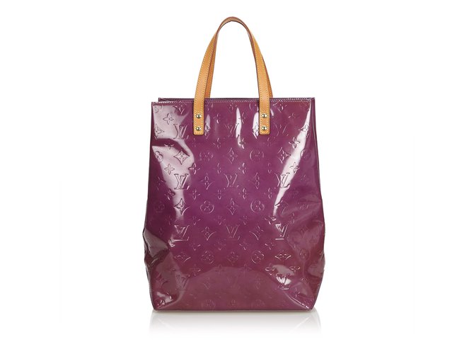Louis Vuitton Vernis Reade MM Purple Leather Patent leather  ref.108183