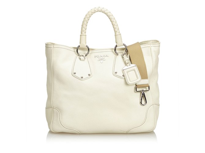 prada daino tote with top zip