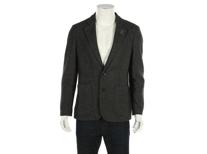 Autre Marque I Love Ugly Blazer Dunkelgrau Wolle Anthrazitgrau