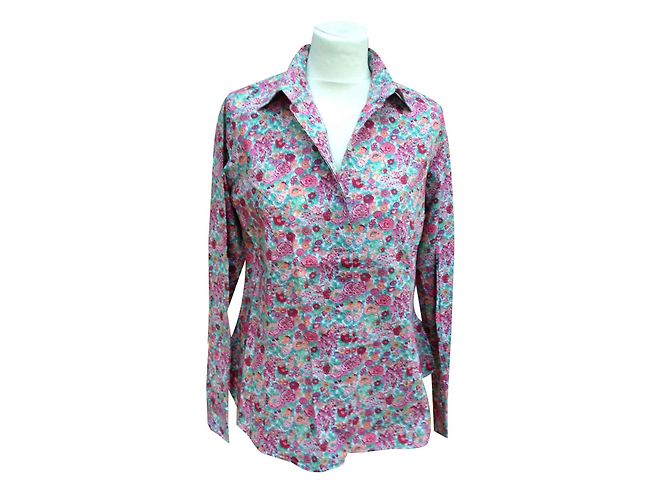 Liberty of London Camisa de algodón floral Liberty Multicolor
