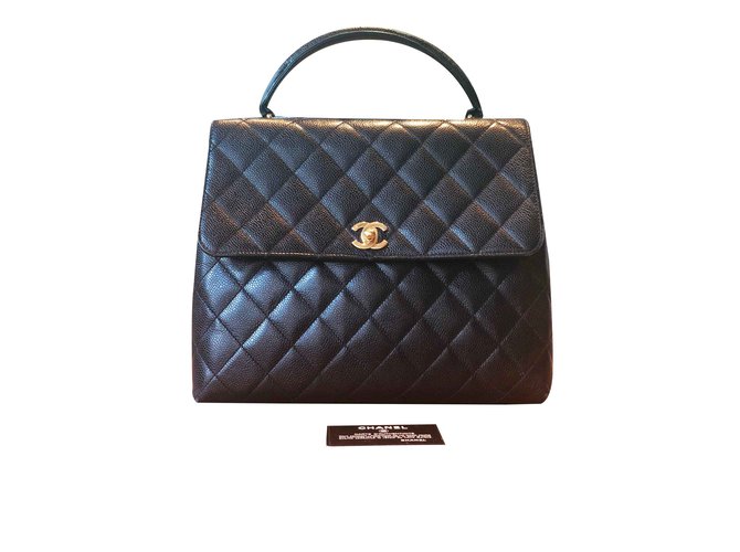 Chanel Bag Black Lambskin  ref.108305