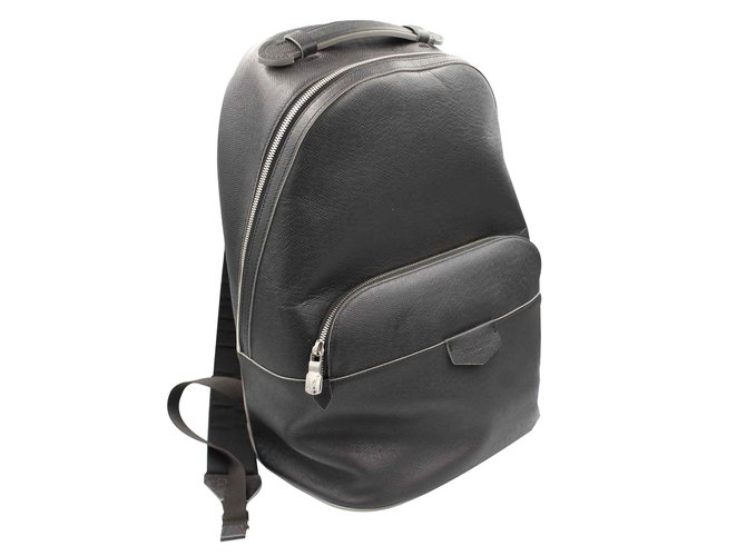 New Louis Vuitton Anton Taiga Leather Backpack