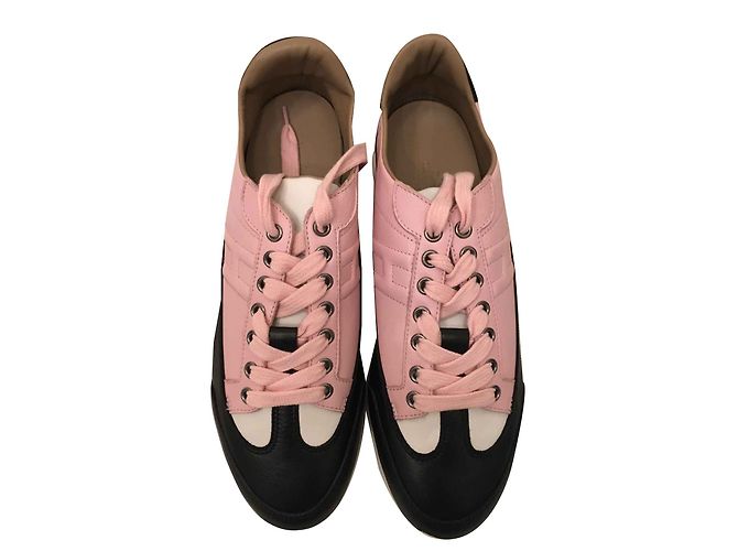 Hermès: Sneakers Goal Taille 40 Multicolore