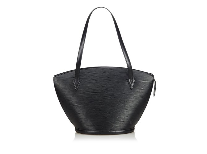 Louis Vuitton Epi Saint Jacques PM Long Strap Black Leather  ref.108369