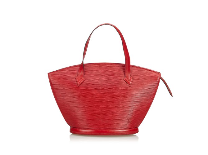 Louis Vuitton Epi Saint Jacques PM Red Leather  ref.108391