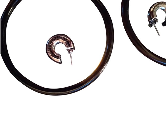 Balenciaga Earrings Brown Metal  ref.108572