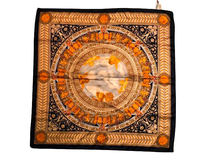 Autre Marque Bufanda Nara Camicie Estampada de Poliéster 80x80 cm Multicolor