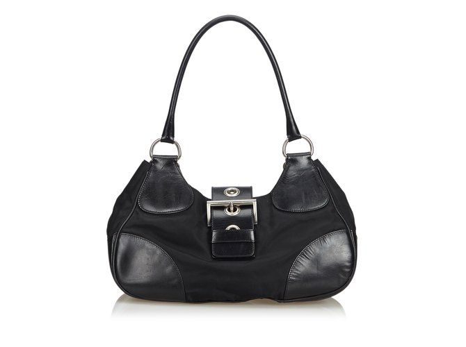 Prada Nylon Handbag 371146