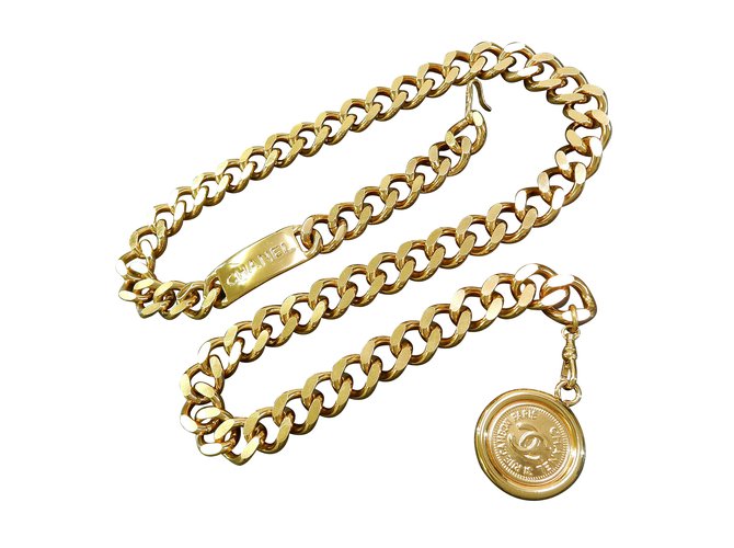 Cintura Chanel D'oro  ref.108696