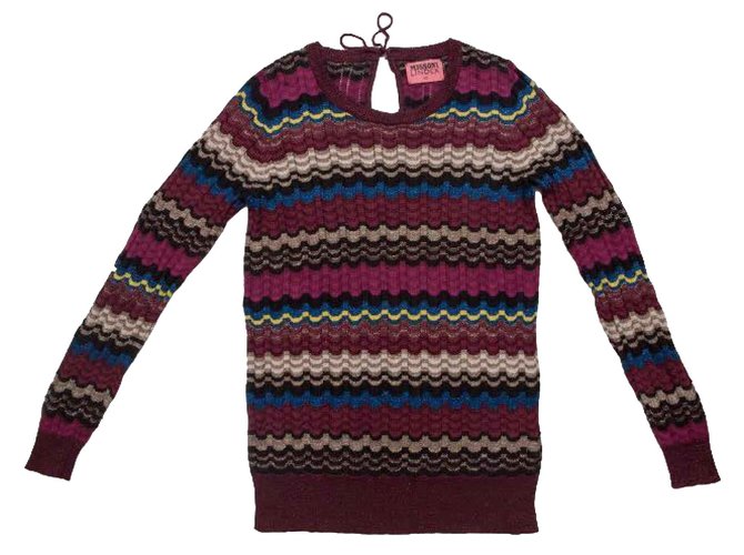 M Missoni Strickwaren Mehrfarben Viskose  ref.108937