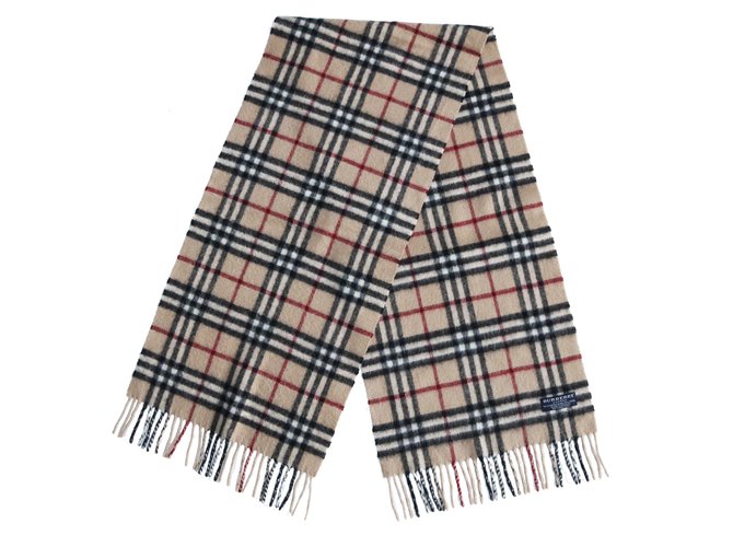 Burberry Scarves Multiple colors Cashmere Wool  ref.108990