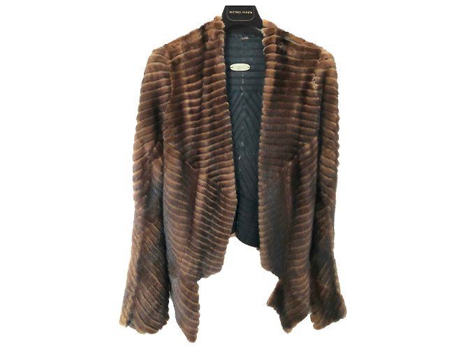 Jacket Revillon by Rick Owens Brown