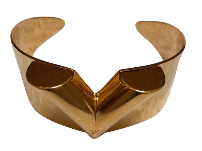 Louis Vuitton Armbänder Golden Metall  ref.109089