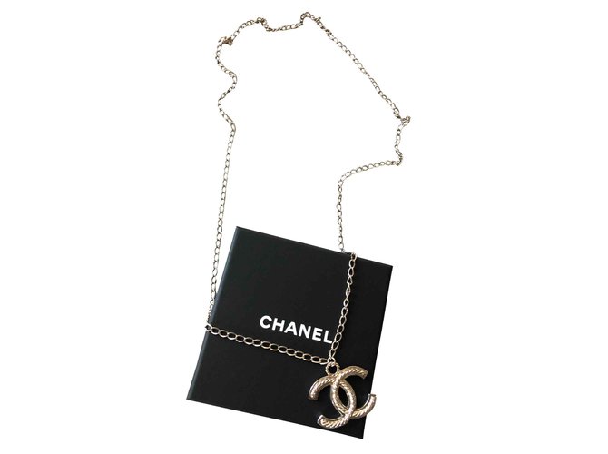 Chanel Colliers Argenté  ref.109123