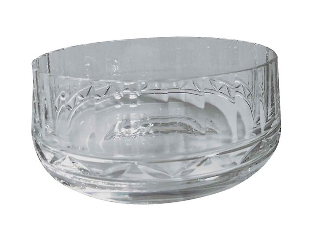 Hermès crystal cut glass bowl Multiple colors