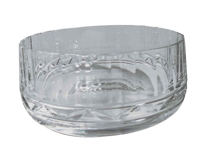 Hermès crystal cut glass bowl Multiple colors