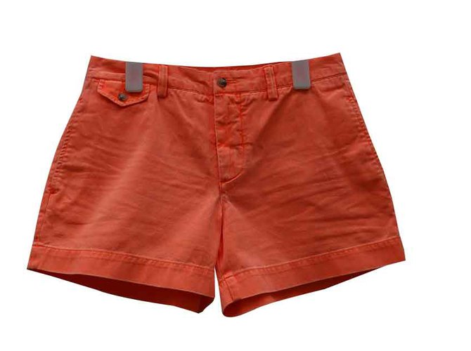 Ralph Lauren Shorts Orange Cotton  ref.109398