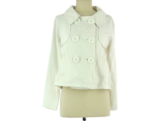 pepe jeans jacket white