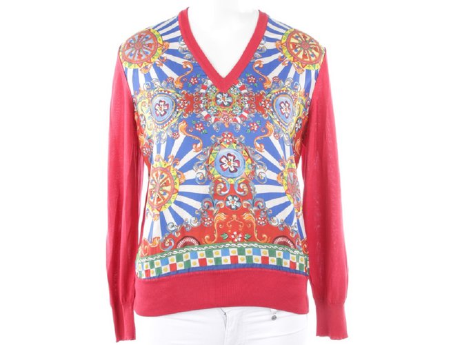 Dolce & Gabbana Knitwear Multiple colors Silk  ref.110017