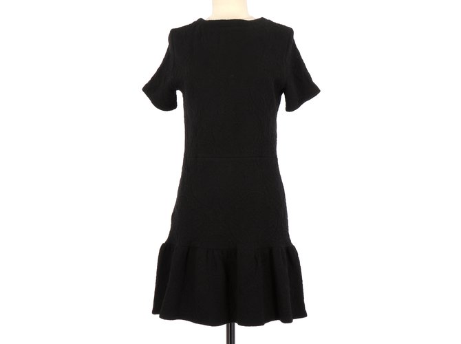 The Kooples Dress Black Polyamide  ref.110075