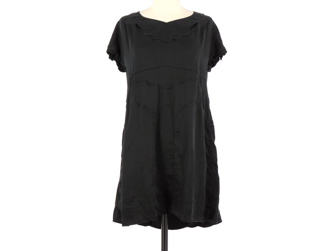 See by Chloé Vestito Nero Seta ref.110242 - Joli Closet