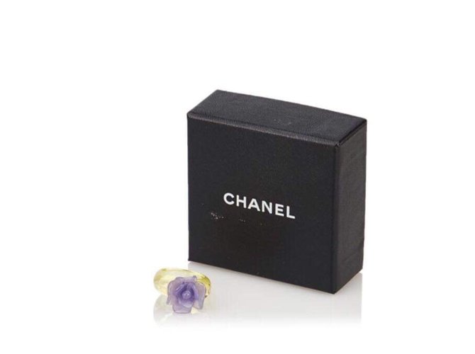 Chanel costume juwelry Lavender Polyamide  ref.110312