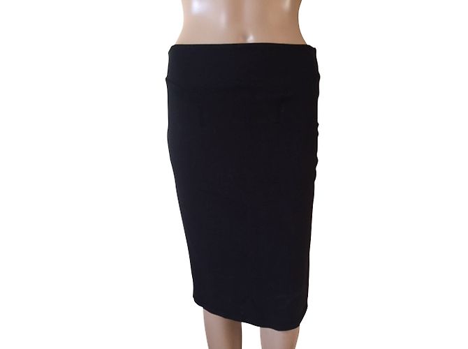 Falda Alexander McQueen Negra M Negro