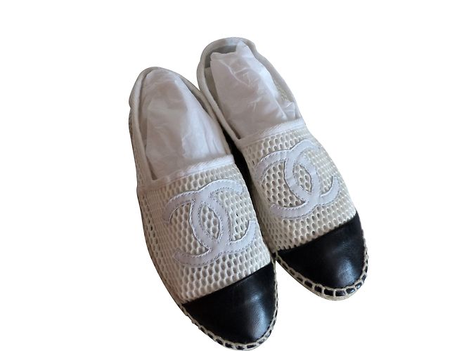 Chanel Espadrilles White