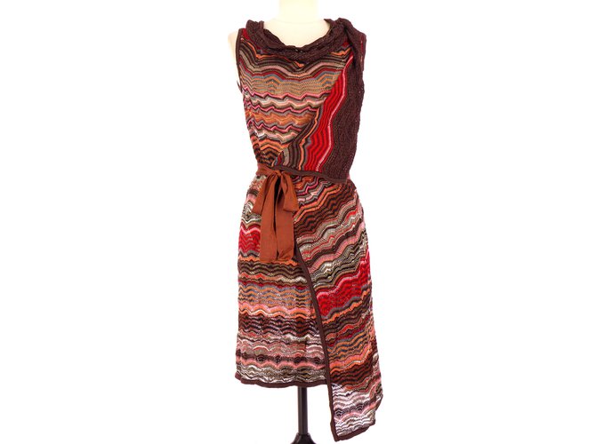 Missoni Dress Multiple colors Wool  ref.110543