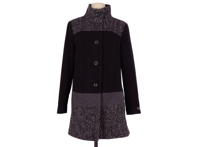 Autre Marque Coat Black Wool  ref.110599