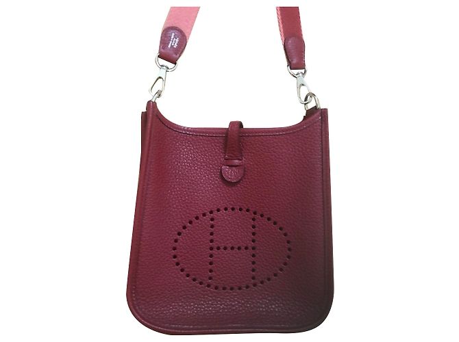 Hermès Evelyne TPM Red H Rosso