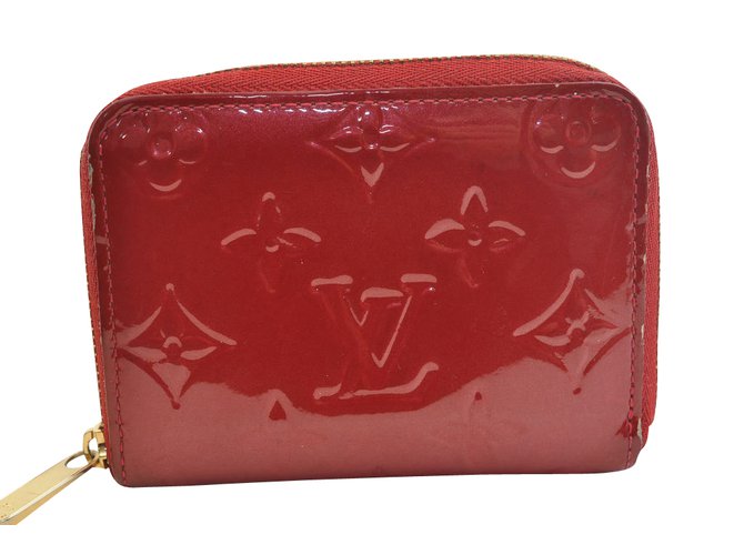 Louis Vuitton Zippy Red Patent leather  ref.111225