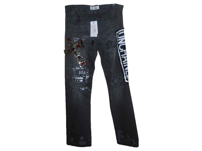 Faith Connexion - Neues Label der Pisco Logik Jeans Limited Serie! Grau Baumwolle  ref.111464