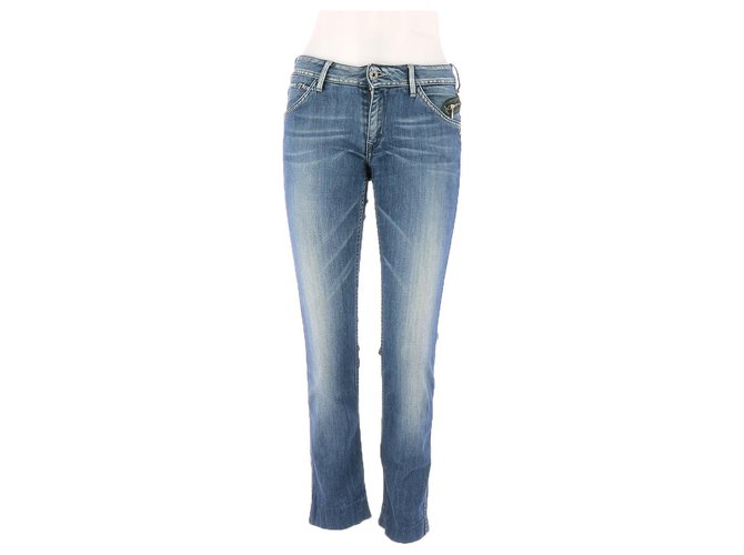 Pepe Jeans Jeans Navy blue Cotton  ref.111539