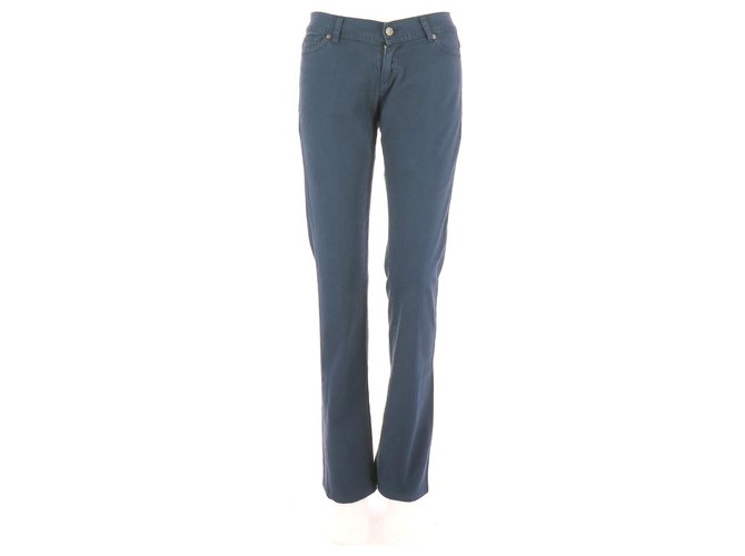 Berenice Jeans Azul marinho Algodão  ref.111541