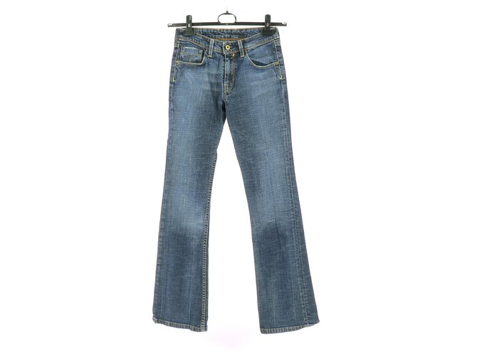 Levi's Jeans Navy blue Cotton  ref.111647