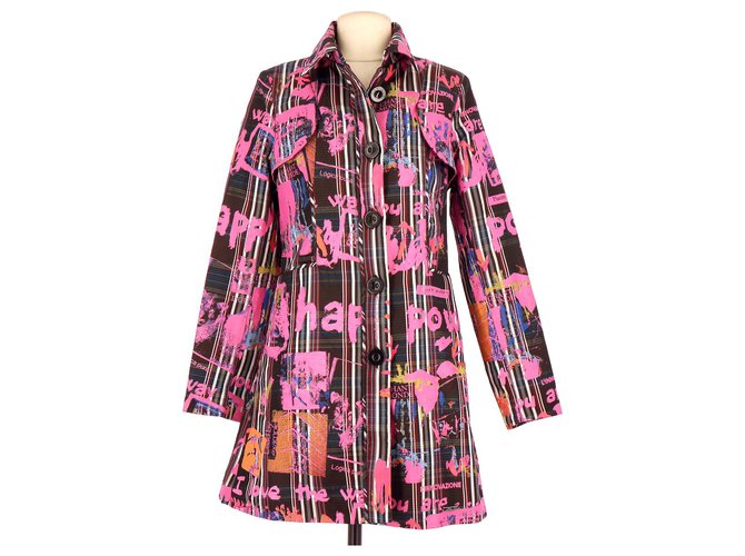 Desigual Trench Multiple colors Polyester  ref.111668
