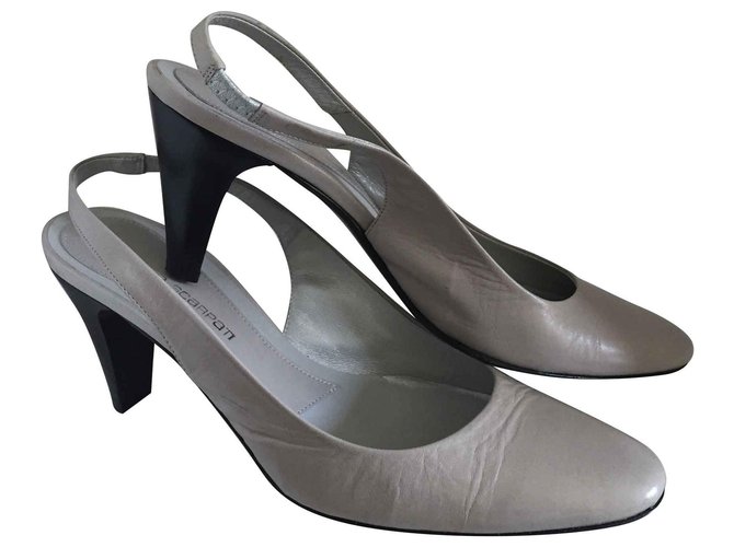 Autre Marque sandals Pasquale Scarpati Grey Leather  ref.111708