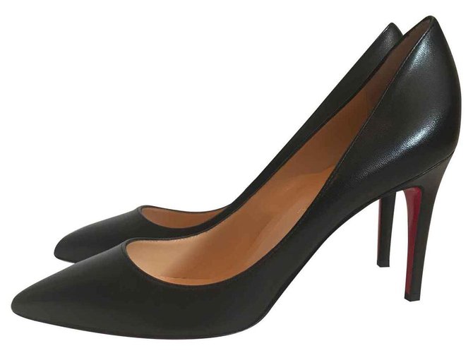 Christian Louboutin Pigalle Black Leather  ref.111850