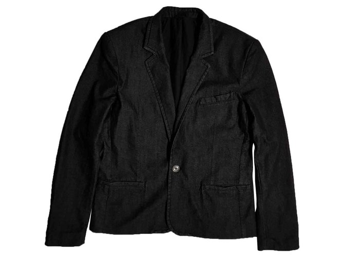 Samsoe & Samsoe Blazer Schwarz Baumwolle 
