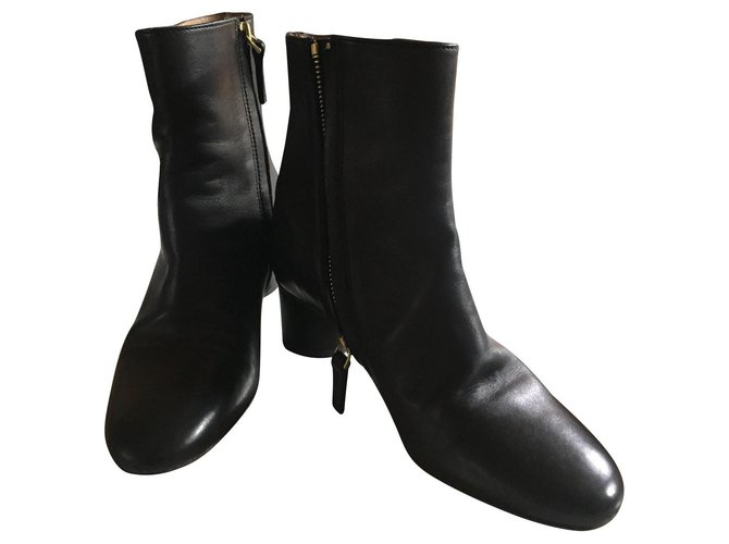 Jerome Dreyfuss Jérôme Dreyfuss boots Black Leather  ref.111890