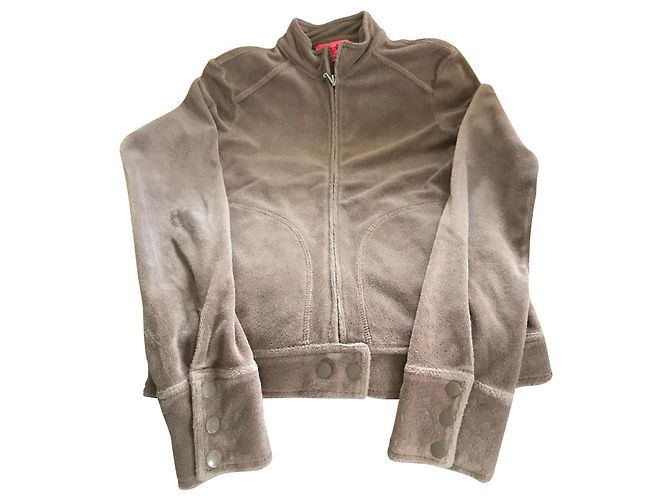 Juicy Couture Jacke aus Baumwolle Beige