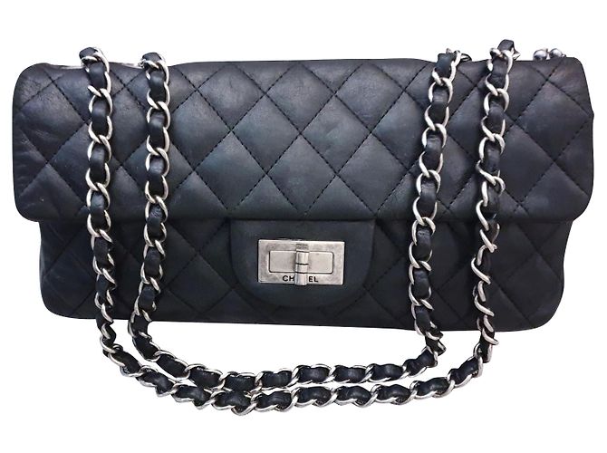 Chanel Reissue Chanel Bag 2.55 Nero Metallico