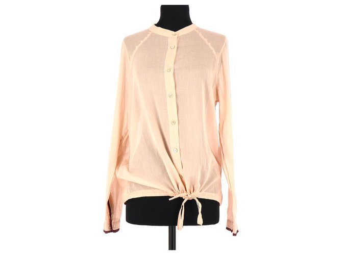 Prada Camicia Rosa Cotone  ref.112243