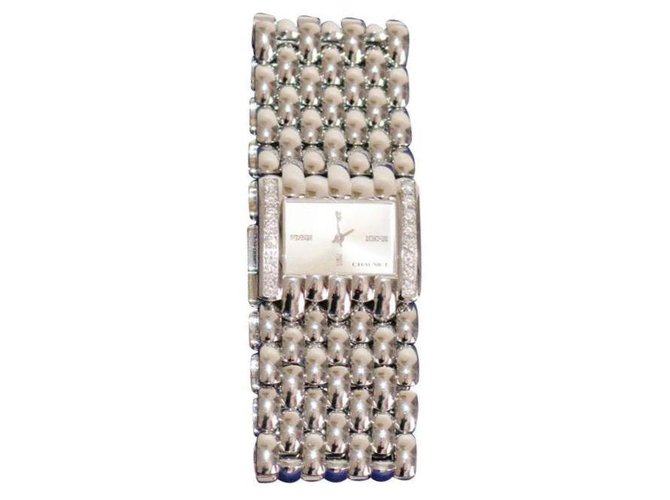Chaumet KHESIS XL Diamanten Silber Stahl  ref.112500