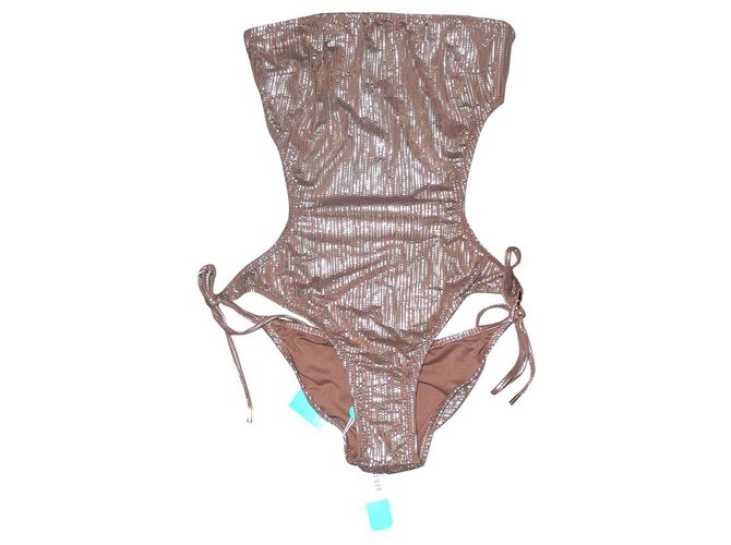 Melissa Odabash Swimwear Light brown Polyamide  ref.112504