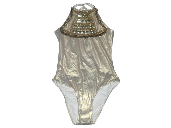 Melissa Odabash Swimwear Golden Polyamide  ref.112628