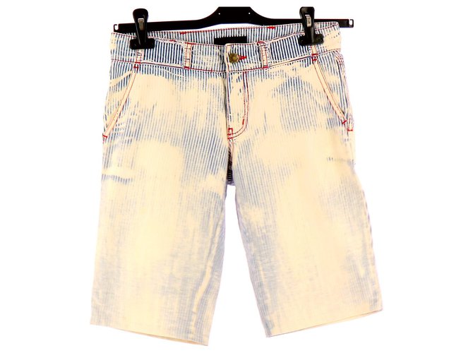 Kenzo Pantalones cortos Azul Algodón  ref.112701