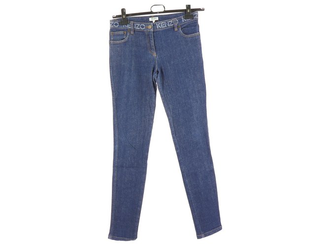 Kenzo Jeans Coton Bleu  ref.112748