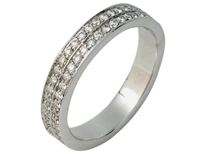 Repossi Ring, "Berber", Weißgold und Diamanten.  ref.113070